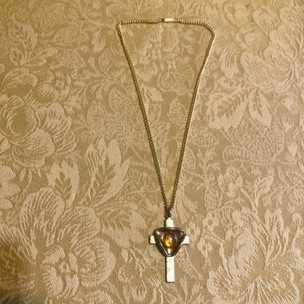 Germany vintage cross‎ necklace
